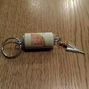 3/$12 Wine Cork Keyring